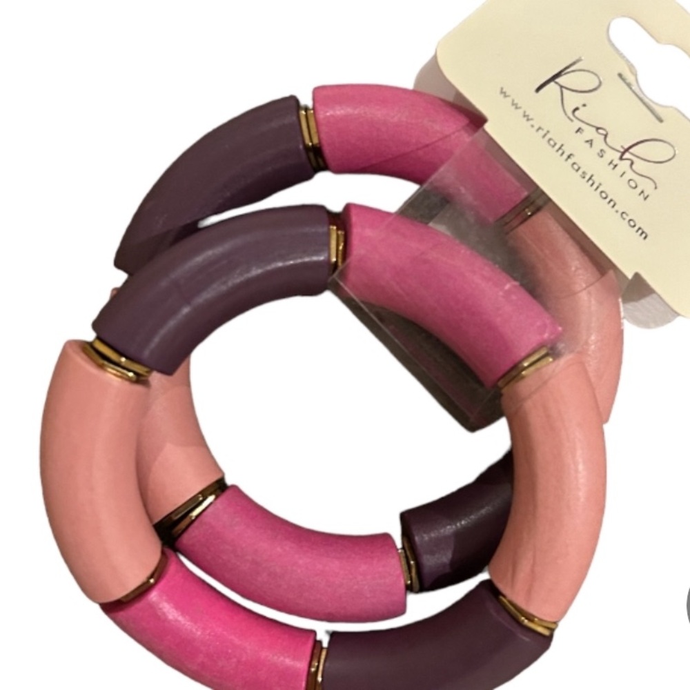 Rialto Brand Tube Stretch Bracelet.